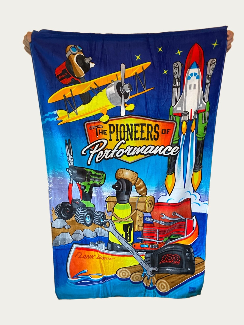 The Pioneers of Performance Snap-On Beach Towel - NEW!
